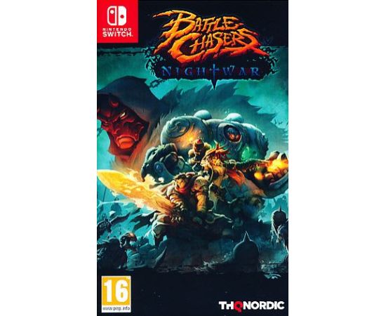 Battle Chasers Nightwar Switch video spēle