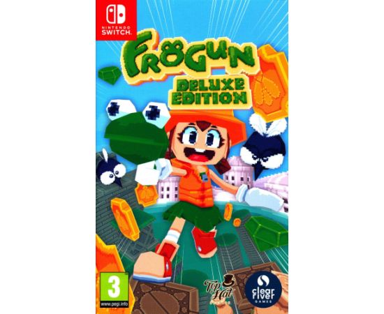 Frogun Deluxe Edition Switch video spēle
