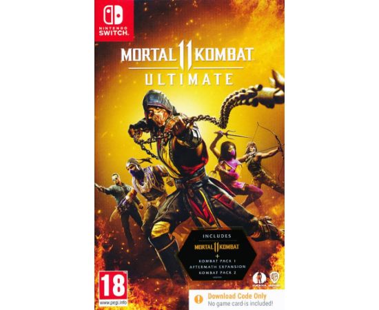 Mortal Kombat 11 Ultimate (Code in box) Switch video spēle