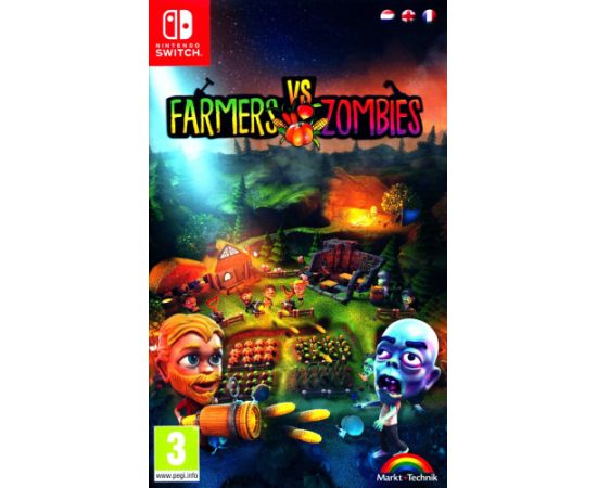 Farmers Vs Zombies Switch video spēle