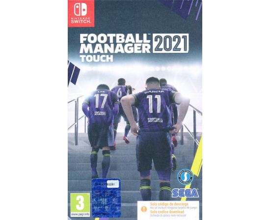 Football Manager 21 ITA/ESP (Code in box) Switch video spēle