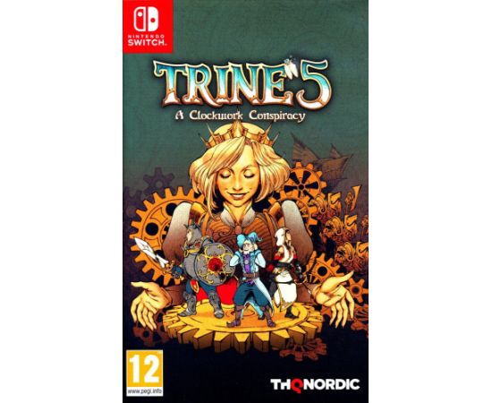 Trine 5 A Clockwork Conspiracy Switch video spēle