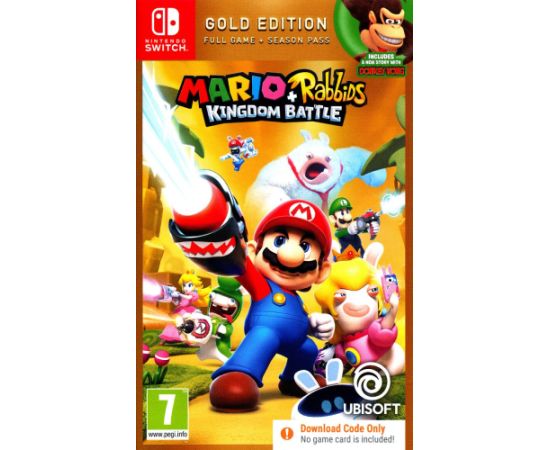 Mario + Rabbids Kingdom GOLD (Code in box) Switch video spēle