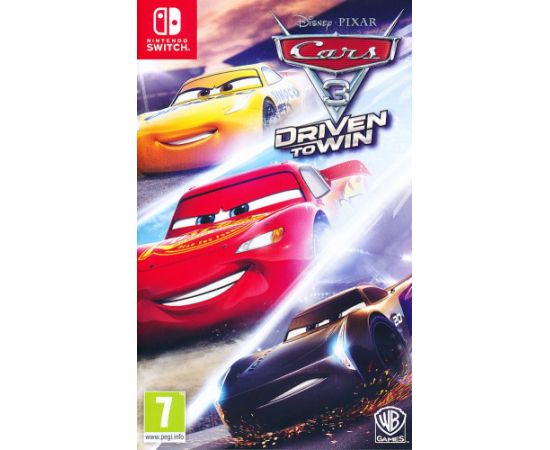 Cars 3 Driven to Win Switch video spēle