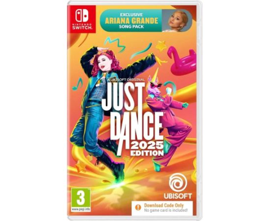 Ubisoft NSW Just Dance 2025 - Exclusive Ariana Grande Song Pack (Code in a Box)