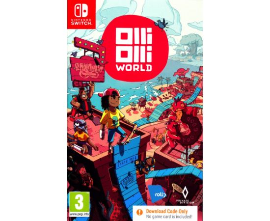 OlliOlli World (Code in a box) Switch video spēle
