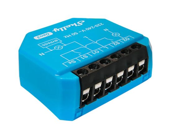 Shelly 2L Gen3 WiFi 2-channel non-neutral lighting controller