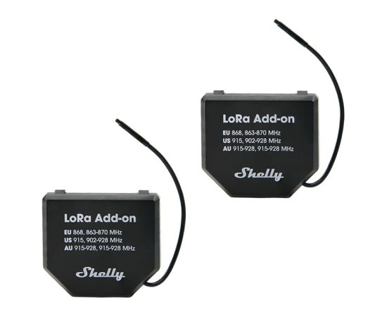 Set of 2 EU868 Relays for gen.3/4 Shelly LoRa Add-on
