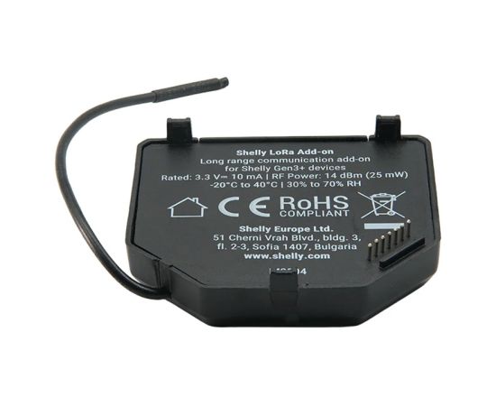 Set of 2 EU868 Relays for gen.3/4 Shelly LoRa Add-on