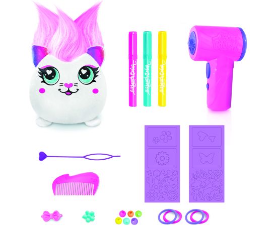 Airbrush Plush AIRBRUSH Matainā mīkstā rotaļlieta ar Airbrush Squish Pal