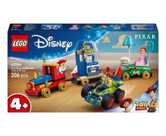 LEGO Disney Toy Story — Okolicznościowy pociąg i Pan Sterowany (43264)
