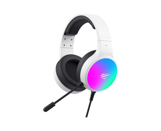 Havit H2043U - gaming headphones (black and white)