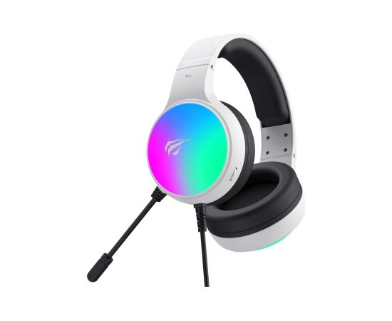 Havit H2043U - gaming headphones (black and white)