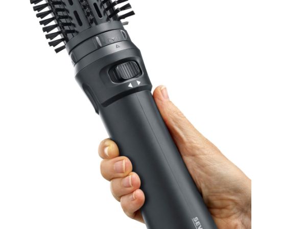 Severin WL 0241 hair styling tool Hot air brush Warm Black 1000 W 1.8 m