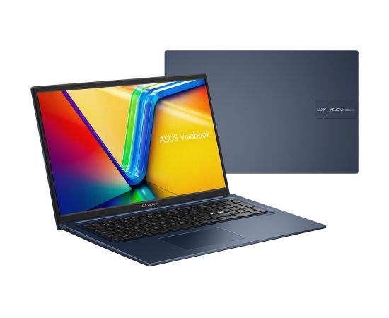 ASUS Vivobook 17 X1704ZA-I38512 laptop Intel® Core™ i3 i3-1215U 43.9 cm (17.3") Full HD 8 GB DDR4-SDRAM 512 GB SSD Wi-Fi 6E (802.11ax) Windows 11 Home Blue New Repack/Repacked