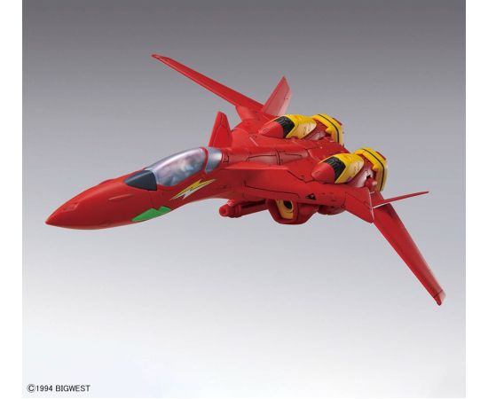 Bandai HG 1/100 MACROSS VF-19 CUSTOM FIRE VALKYRIE WITH SOUND BOOSTER