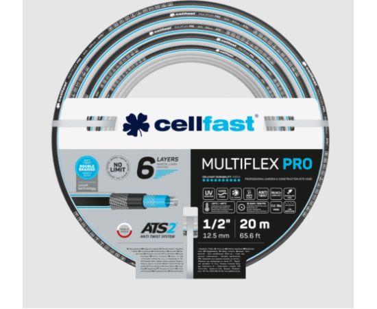 Laistīšanas šļūtene Cellfast 13-800; 1/2''; 20 m