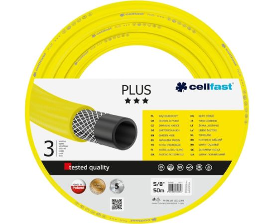 Laistīšanas šļūtene Cellfast 10-211; 5/8; 50 m
