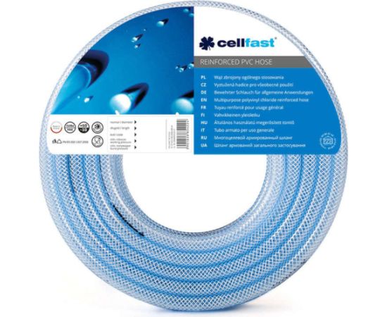 Laistīšanas šļūtene Cellfast 20-676; 25,0x4,5 mm; 20 m