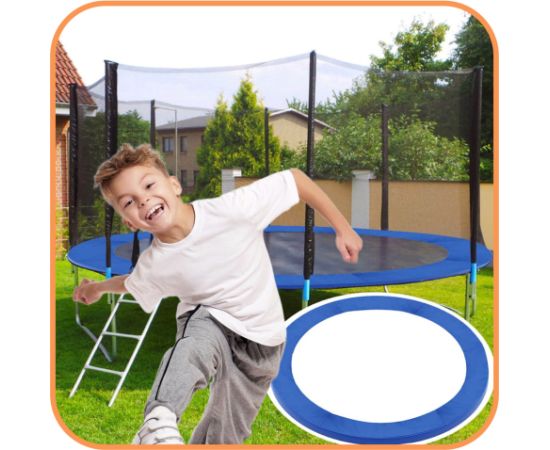 Springos Чехол на пружину 12FT для батута 363/366/369 см синий Декоративное освещение 