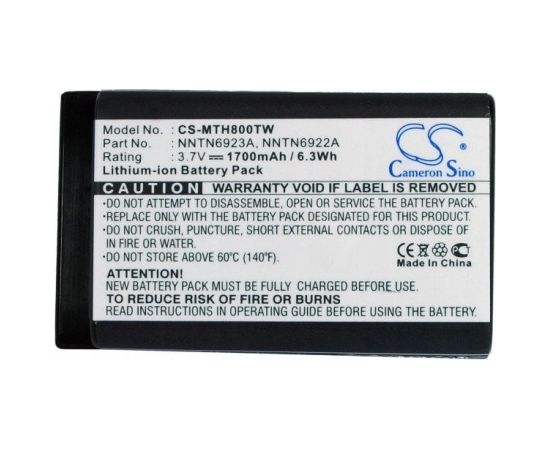 Avacom MOTOROLA 3,7V 1700mAh Li-Ion - zam. MTH800/DTR650