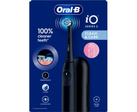Oral-b iO2 Night Black + travel case