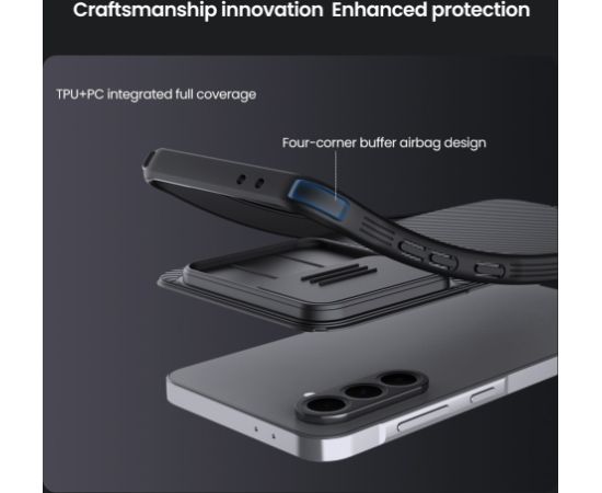 Nillkin CamShield PRO Hard Case Aizsargapvalks priekšSamsung Galaxy A56 5G