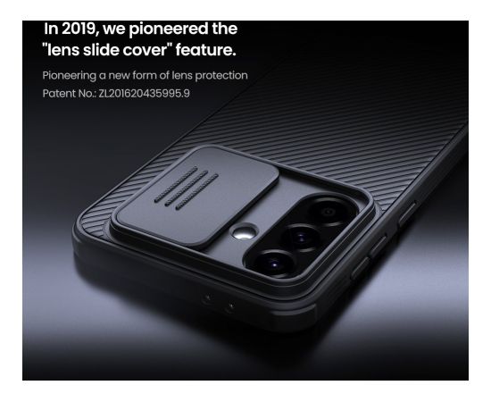 Nillkin CamShield PRO Hard Case Aizsargapvalks priekšSamsung Galaxy A56 5G
