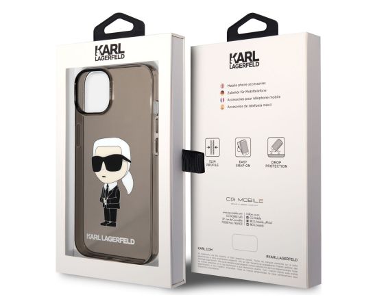 Karl Lagerfeld IML Ikonik NFT Case Aizsargapvalks priekš Apple iPhone 14 Plus