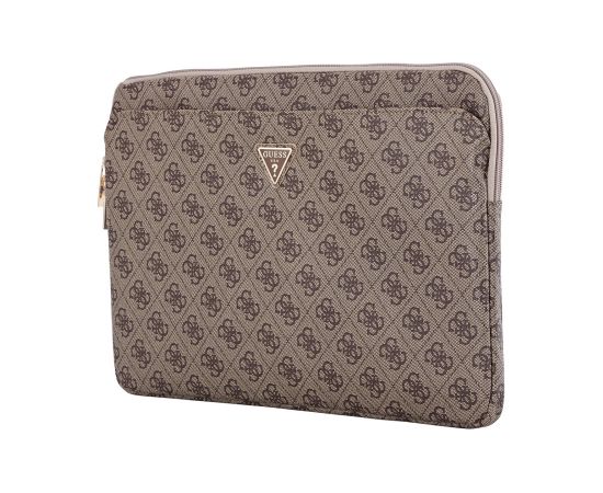 Guess PU 4G Triangle Logo Sleeve Klēpjdatora apvalks 14"