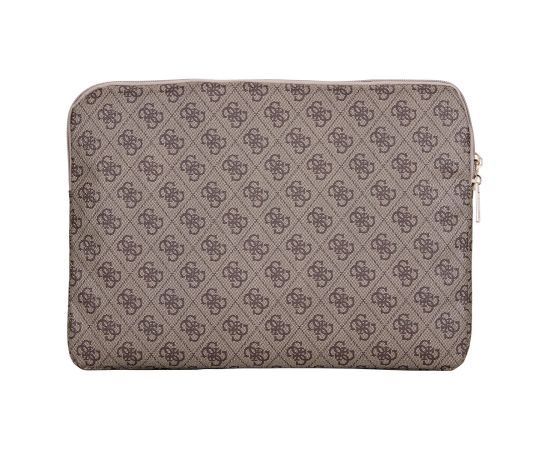 Guess PU 4G Triangle Logo Sleeve Klēpjdatora apvalks 14"