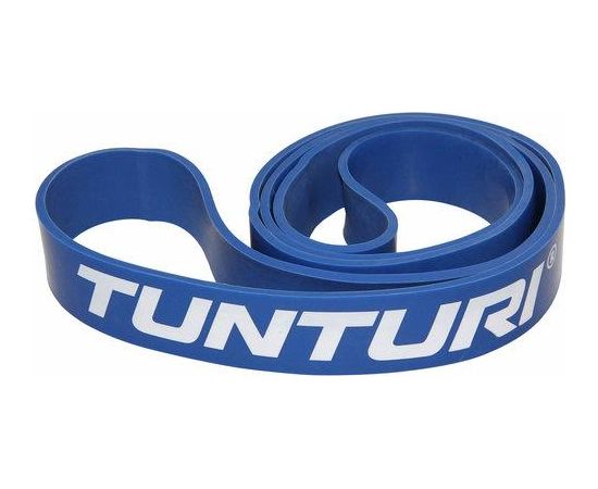 Tunturi Power Band Heavy Фитнес-резинкa, 104 x 4.4см, Синяя