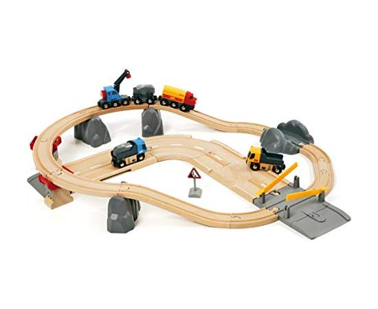 BRIO Roads & Rails Stone Loading Set - 33210