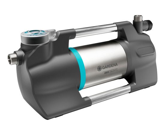 GARDENA garden pump 5600 Silent+ (dark grey/stainless steel, 900 watts, model 2023)