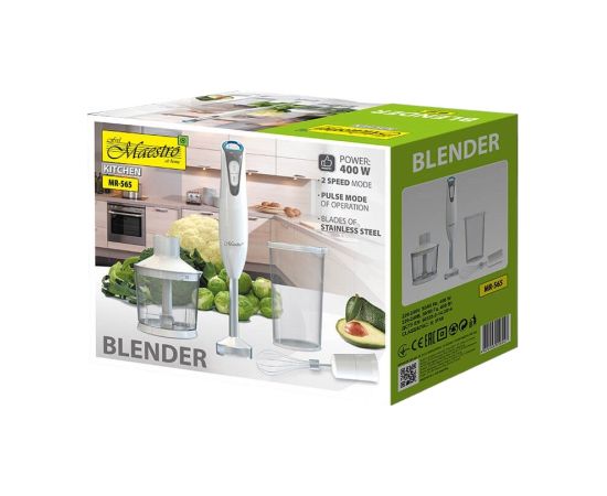 Feel-Maestro MR565 blender 1.5 L Tabletop blender 400 W Grey