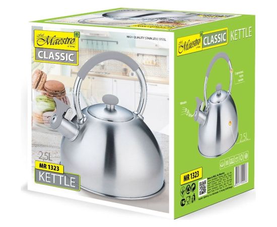 Kettle MAESTRO MR-1323 stainless steel 2.5 l