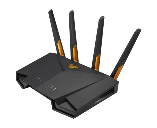 ASUS TUF Gaming AX3000 V2 wireless router Gigabit Ethernet Dual-band (2.4 GHz / 5 GHz) Black, Orange
