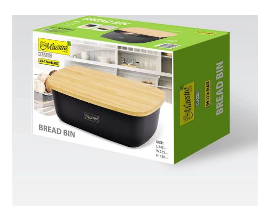 MAESTRO breadbox MR-1776-BLACK