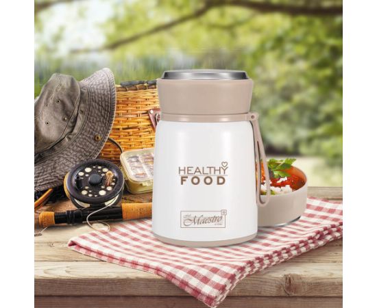 Dinner thermos Maestro MR-1646-53 530 ml White