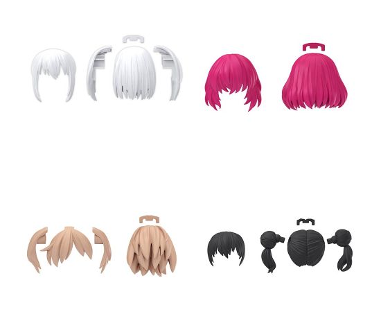 Bandai 30MS OPTION HAIR STYLE PARTS VOL.10 ALL 4 TYPES