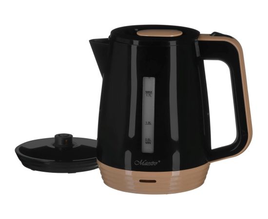 Feel-Maestro MR033 black electric kettle 1.7 L 2200 W