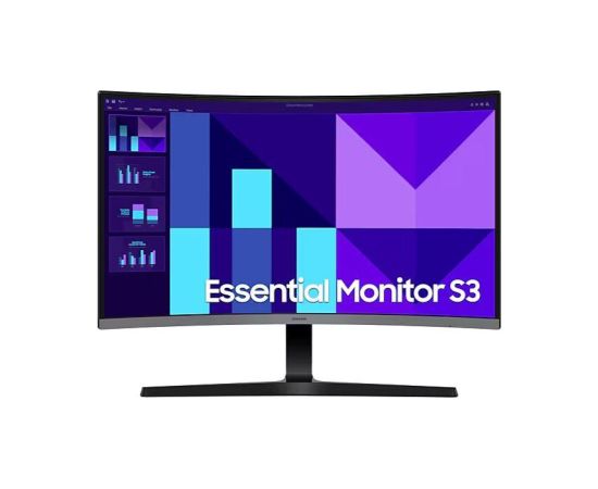 LCD Monitor SAMSUNG LS27D390GAUXEN 27" Business/Curved Tilt Matte Panel VA 1920x1080 16:9 100Hz 4 ms LS27D390GAUXEN