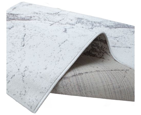 Carpet SANFORD-5, 100x150cm, white/grey