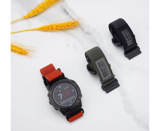 Tech-Protect Scout strap for Garmin Fenix ââ3 | 5X | 3HR | 5X Plus | 6X | 6X Pro | 7X - black