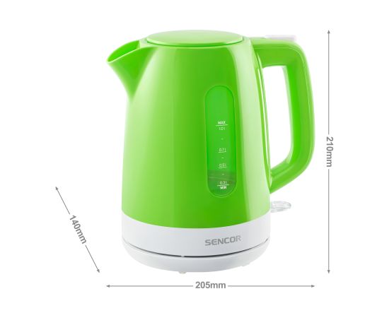 Water kettle Sencor, green