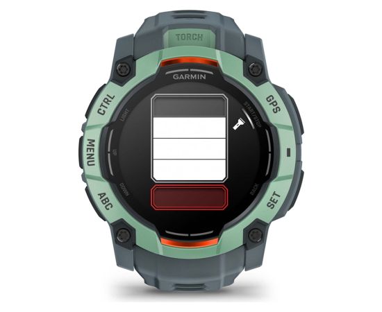 Garmin Instinct 3 AMOLED 3.3 cm (1.3") 50 mm Digital 416 x 416 pixels Touchscreen Green GPS (satellite)