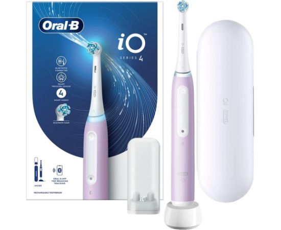Braun Szczoteczka elektryczna Oral-B iO4 Lavender