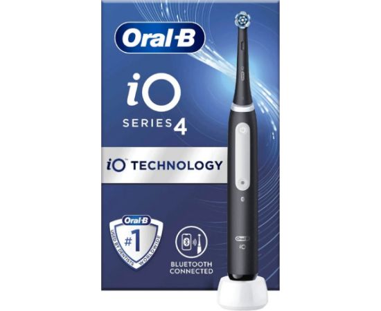 Braun Oral-B iO 4 Adult Rotating toothbrush Black