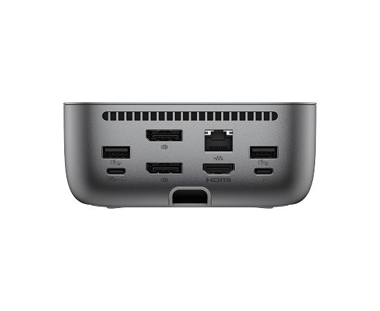 HP Thunderbolt 4 Ultra Dock G6 280W w/Combo Cable - 5x USB-A, 2x USB-C, 1x USB-C Thunderbolt 4, 2x DisplayPort, 1x HDMI, 1x RJ-45, Meteor Silver / AW5M5UT#ABB