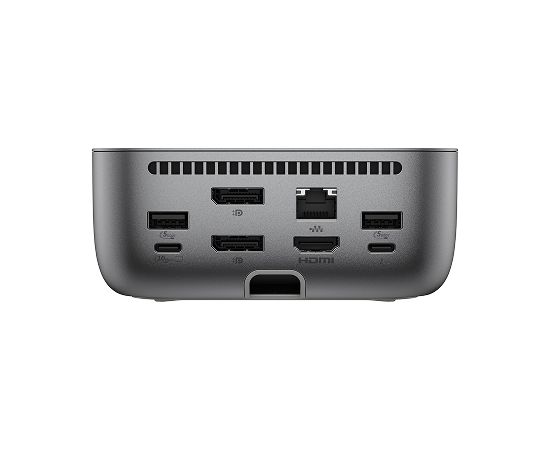 HP Thunderbolt 4 Ultra Dock G6 180W - 5x USB-A, 2x USB-C, 1x USB-C Thunderbolt 4, 2x DisplayPort, 1x HDMI, 1x RJ-45, Meteor Silver / 9X481UT#ABB